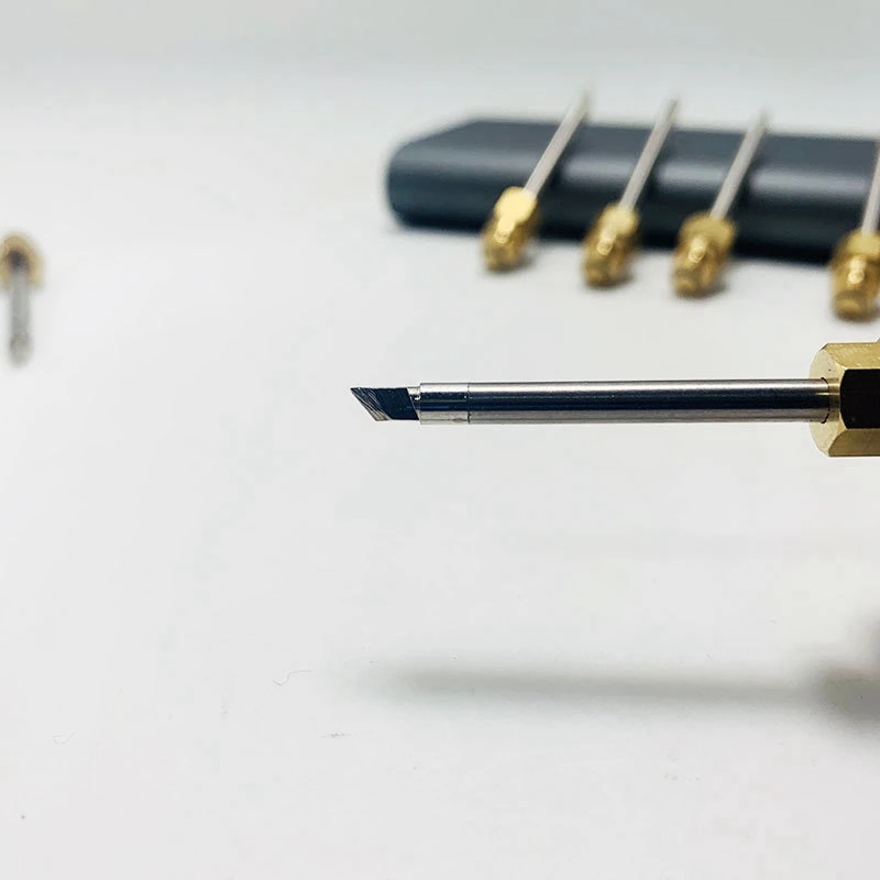 2 Pcs 510 Interface Soldering Iron Tip Mini USB Welding Rework Accessories Knife &amp Horseshoe | Инструменты