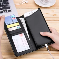 iphone 5 wallet case long iphone x wallet men 2020 genuine leather iphone 6s plus card holders wallet pl195197