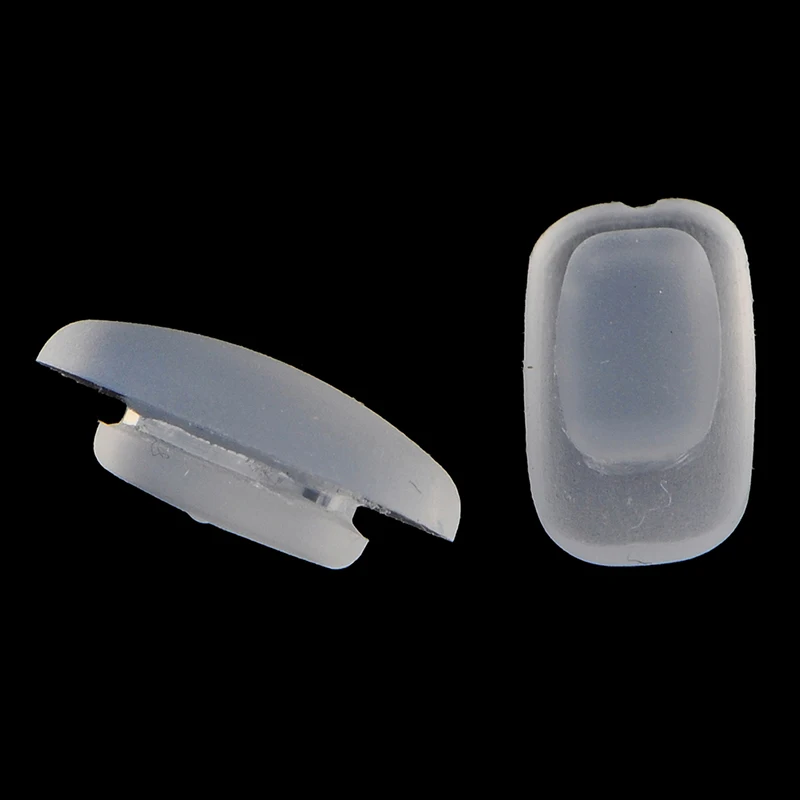 

10PCS Silicone Soft Nose Pads On Glasses Slot Type Embedding Cassette Anti-Slip Toos Eyeglasses 5Pairs