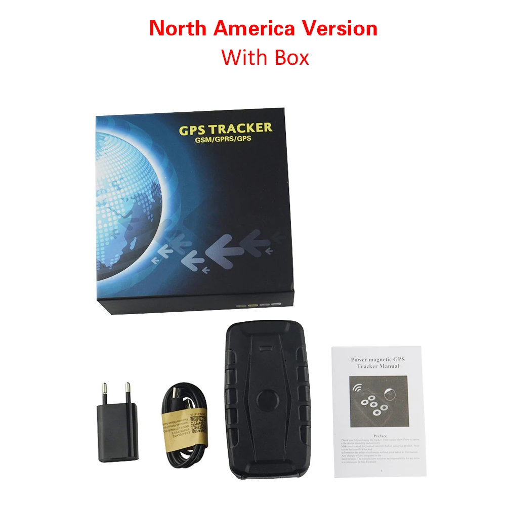 box North America Большая батарея 120 дней в режиме ожидания LK900B-4G 4G LTE gps автомобильный трекер мощный магнит с приложением/платформой gps отслеживание в реальном времени - Цвет: box North America