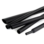 1 млот 2:1 черный 11, 52356810 мм Диаметр утолщенные термоусадочные трубки для обмотки провода Продажа DIY соединитель ремонт