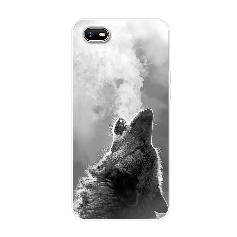 Чехол для OPPO A1K милый мультяшный мягкий прозрачный бампер из ТПУ чехол CPH1923 A 1 K