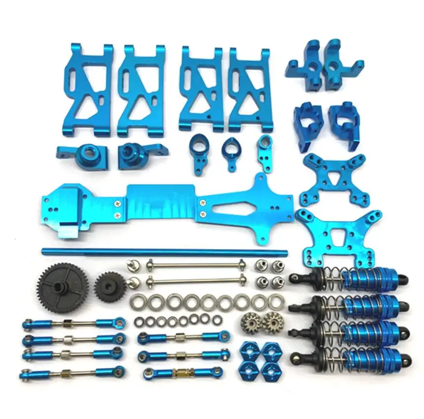 WLtoys 144001 1:14 обновленные металлические запасные части для радиоуправляемых
