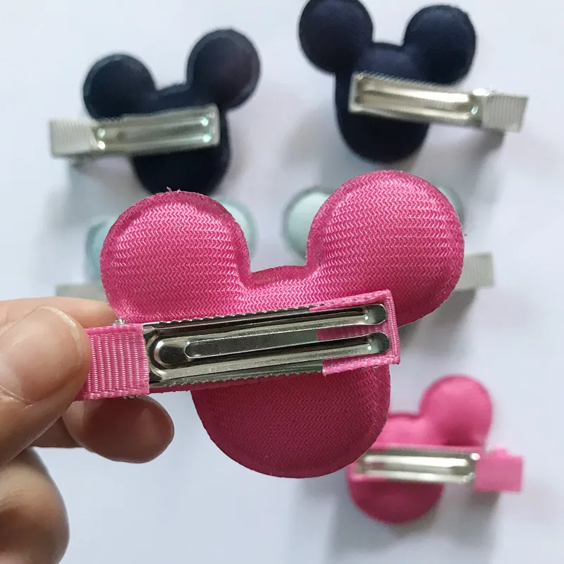 6 шт./лот заколки для волос с ушками Микки Мауса девочек подарок на день рождения