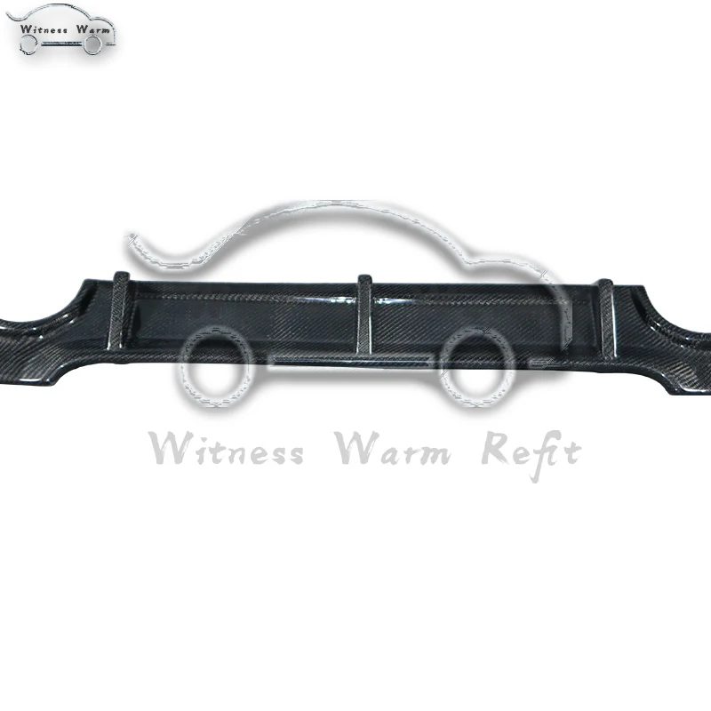 Автомобильный задний бампер из углеродного волокна диффузор спойлер для BMW 3