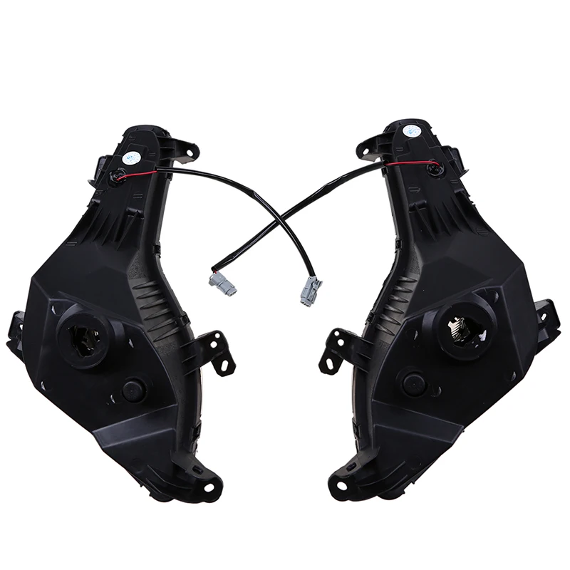 Белые ДХО POSSBAY желтые Противотуманные фары с указателями поворота для Hyundai Elantra