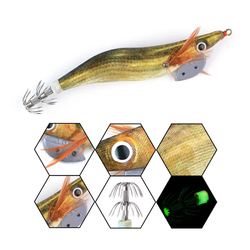 17 см 4 5 г рыболовные приманки свинцовый грузик осьминог Каракатица креветки 3D