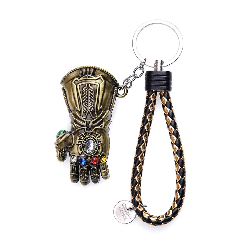 Панк властителя мужской идентификационный элемент инкрустированный цирконием