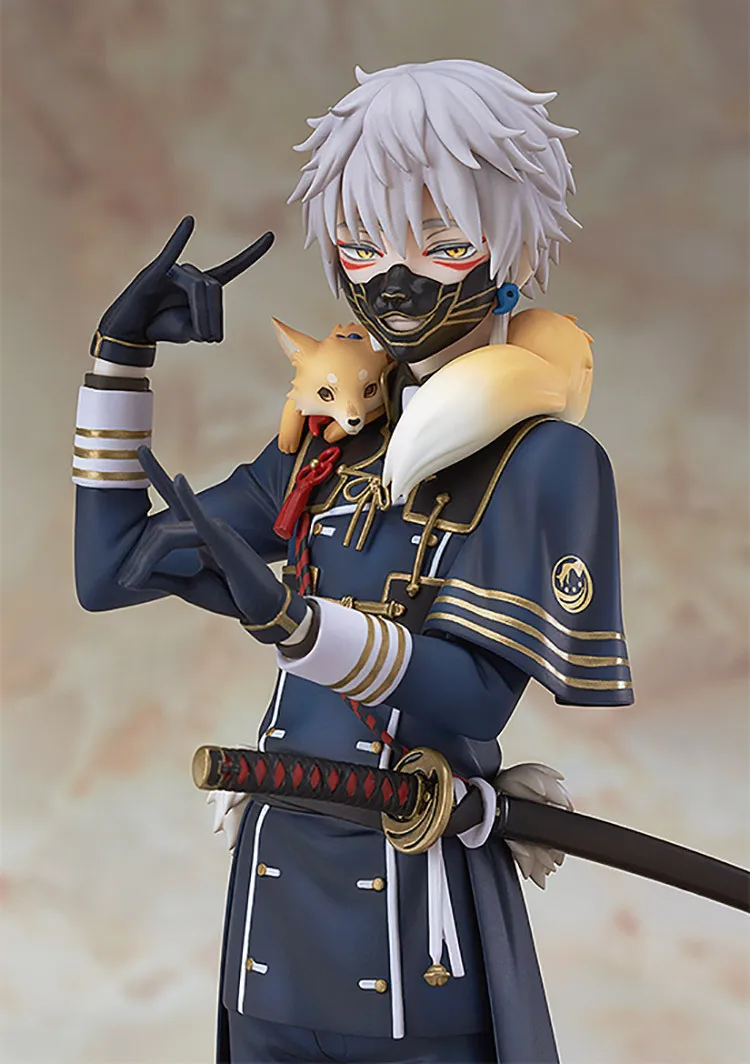 

20cm Touken Ranbu Online Nakigitsune Action Figure Anime Collection Model Toys Brinquedos For Christmas Gift Free Shipping
