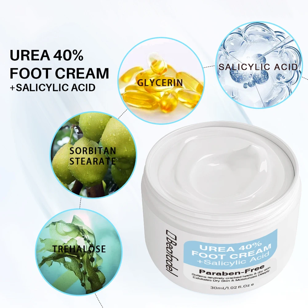 

Foot Urea Cream Anti Crack Dryness Foot Mask Heel Cracked Re