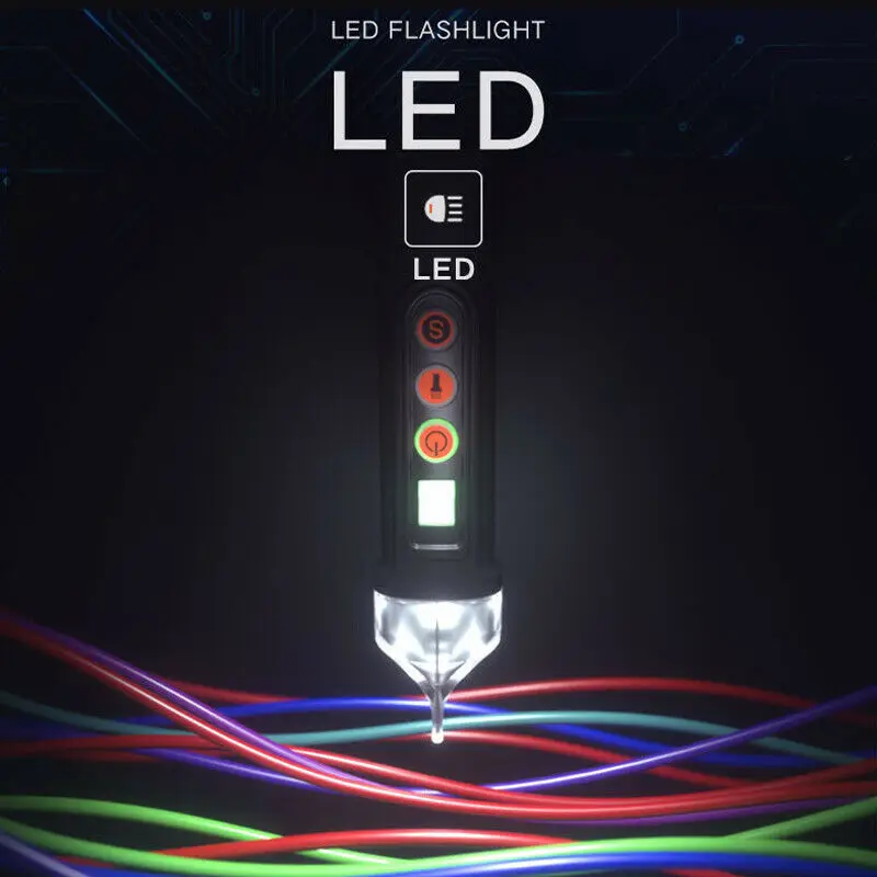 Ручка для проверки напряжения переменного/постоянного тока 12 В/48 В 1000 детектор