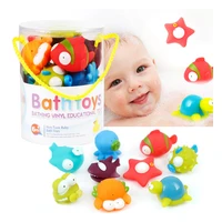n191 free shipping new hot baby craps animal dolls cute animals pinch called toys baby bathing water toys set