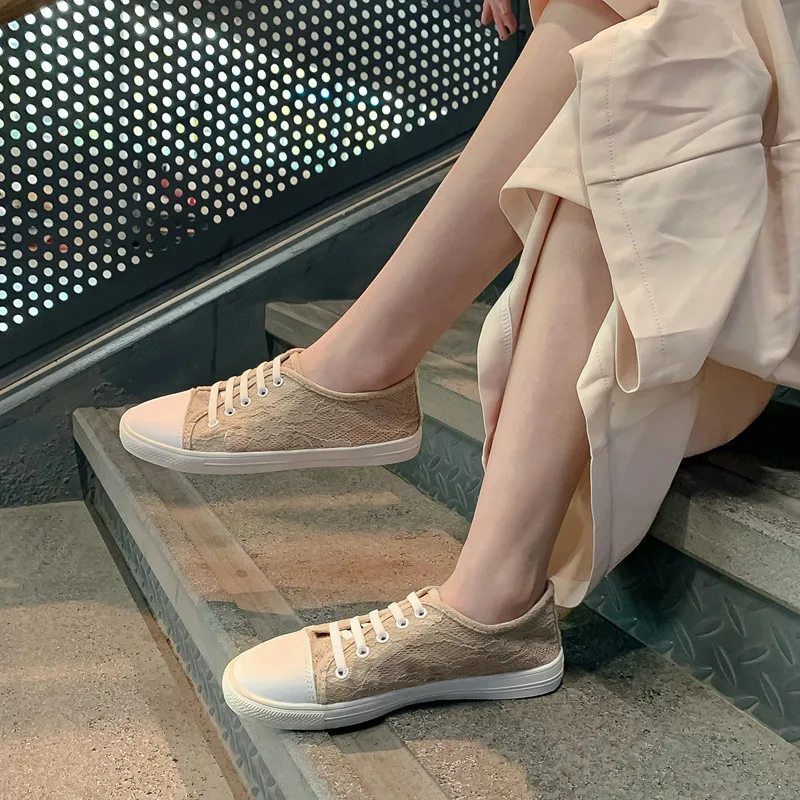 

ASUMER 2020 big size 33-46 women flat shoes round toe lace up spring summer casual shoes comfortable single shoes female
