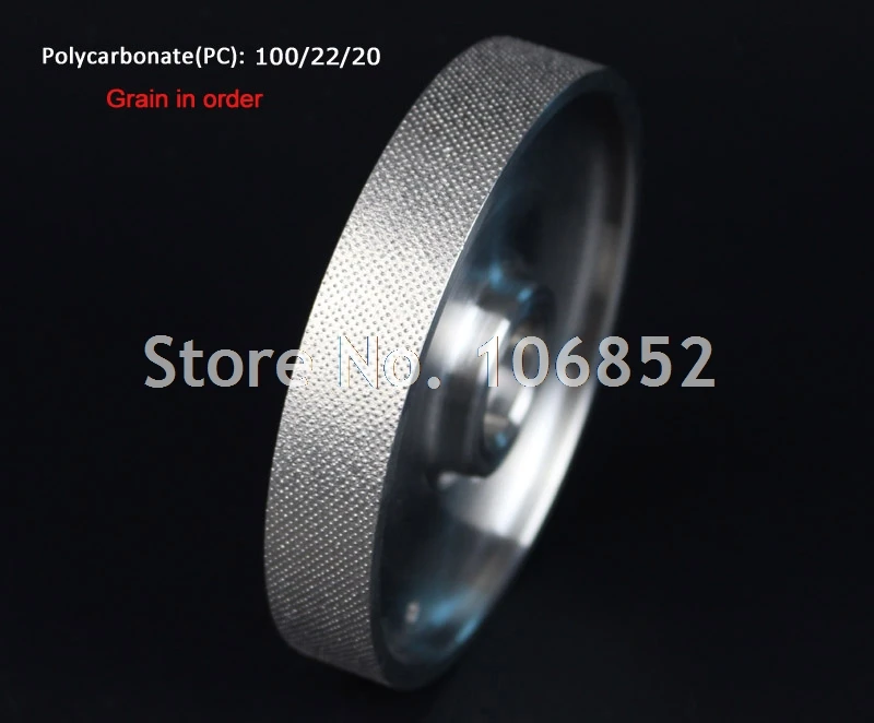PC 22 Grain in order NDK алмазное шлифовальное колесо для авто линзовое стекло CR39 Поликарбонат грубая тонкая резка колесо полировочное колесо - Цвет: PC 22 Grain in order