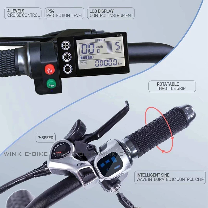 Kaufen Elektrische Fahrrad 48V 1000W 20inch Klapp Elektrische Schnee Ebike 40 Km/h Mit 14AH Batterie 4,0 Fett Reifen Elektrische Fahrrad Strand E-bike