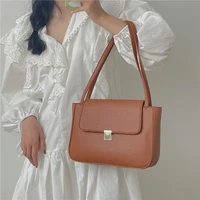 shoulder bag for women 2022 zaraing lychee messenger handbag capacity commuter briefcase female purse bolsa vintage bag baguette