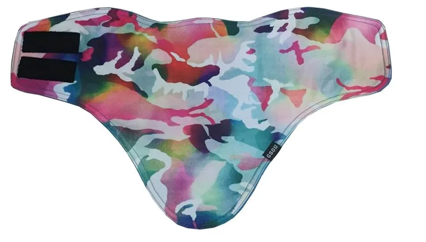 Детская флисовая камуфляжная Лыжная маска с рисунком детские нагрудники