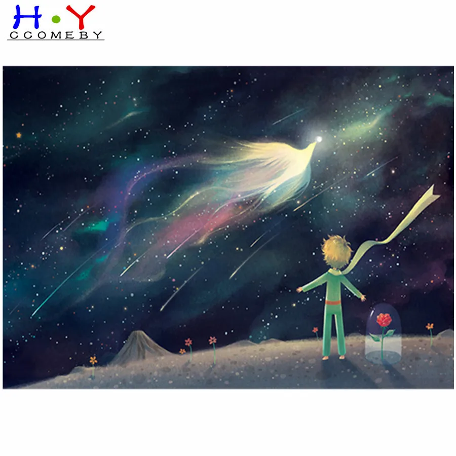 

Diamond Painting The little prince New Arrivals Cross Stitch Diamond Embroidery Picture Rhinestones Home Decoration