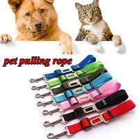 pet dog cat car seat belt animals adjustable harness lead leash small medium travel clip car seat belt travel belt accessories