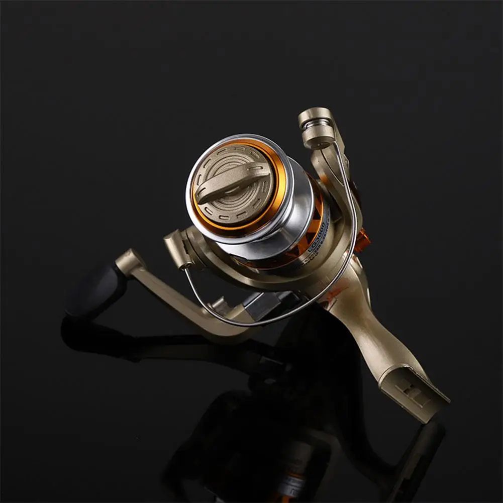 New Portable Metal Spinning Reel Fishing Wheel with Half Rocker Arm | Спорт и развлечения