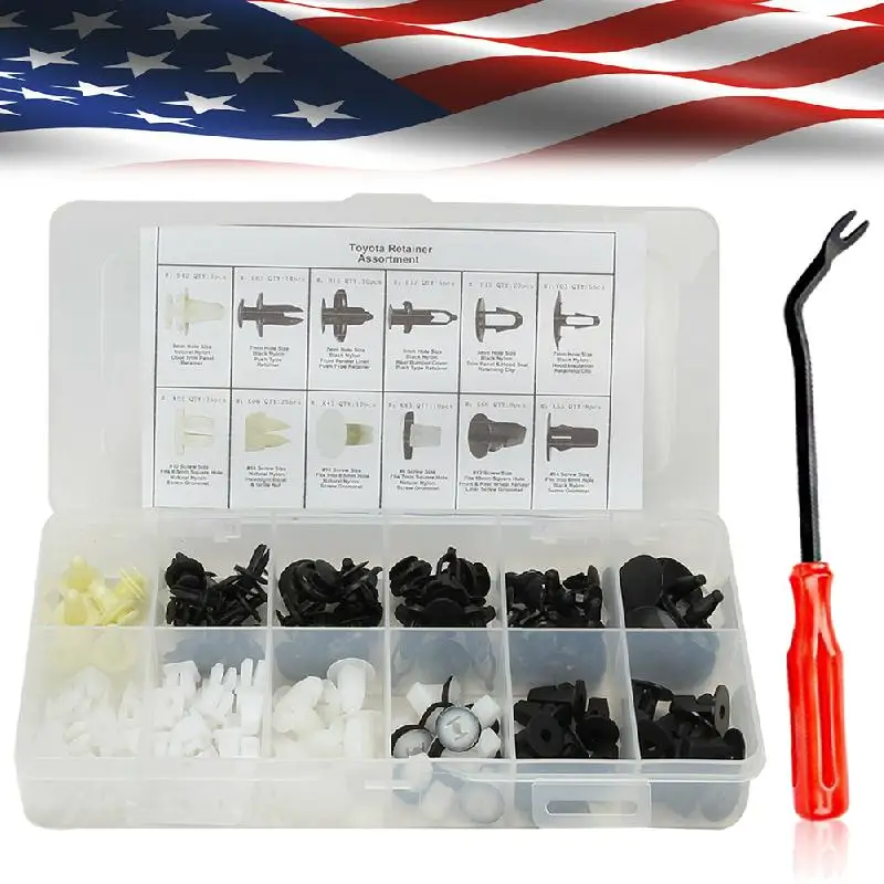 Зажим для обшивки бампера инструмент обвайзера двери капота фиксатор кузова