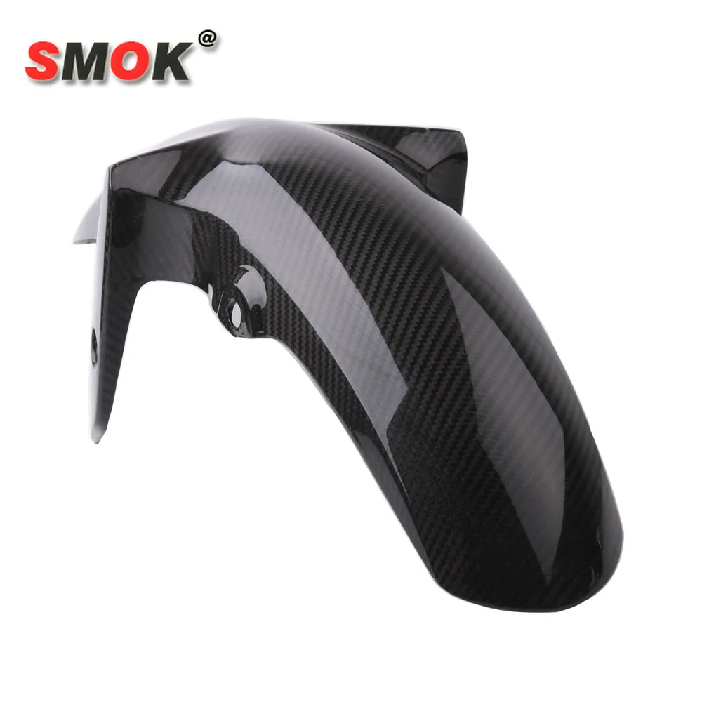

SMOK Motorcycle Pre-Preg Carbon Fiber Front Fender Splash Mud Guard Dust Mudguards For Yamaha YZF R3 R25 2016 MT03 MT-03 MT 03