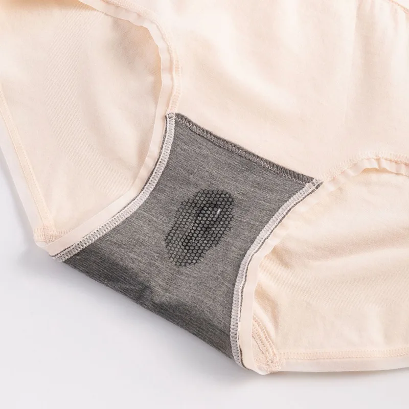 

4 Pcs Panties Set For Women Solid Color Seamless Cotton Briefs Mid-Rise Seamless Panties Sexy Underwear Female Lace Lingerie