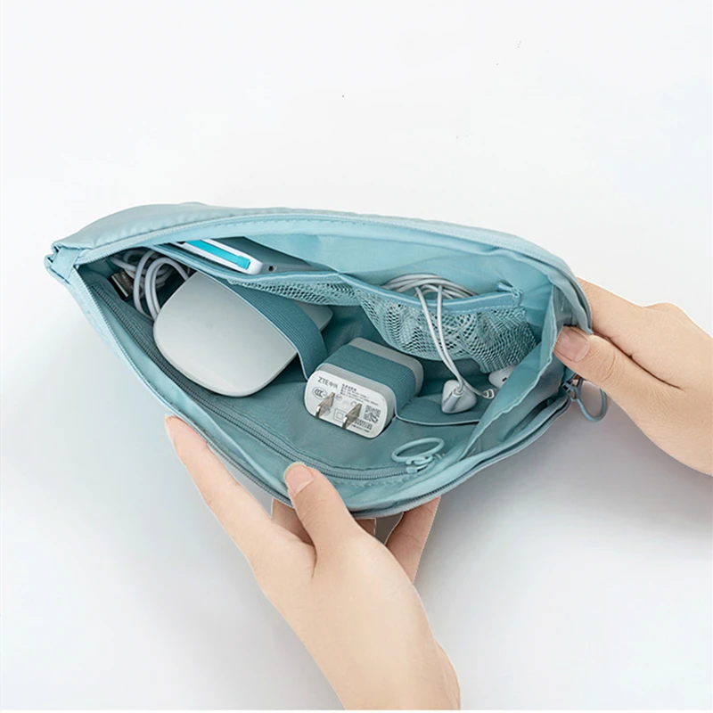 Дорожная цифровая сумка для хранения косметическая мытья водонепроницаемая