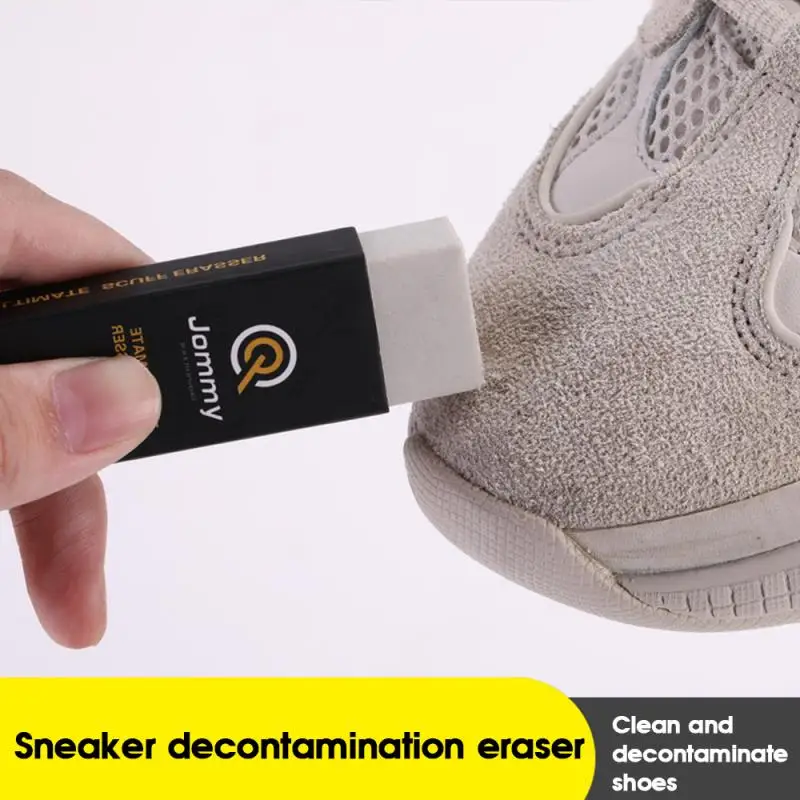 Cleaning Eraser Suede Sheepskin Matte Leather Fabric Care Shoes Care Leather Cleaner Natural Rubbing Rubber Block Shoe Brush