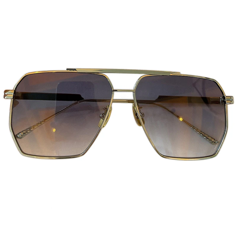 

2020 Retro Sunglasses Women Brand Designer Fashion Pilot Gradient Sun Glasses Shades Lens Ladies Frameless Eyeglasses