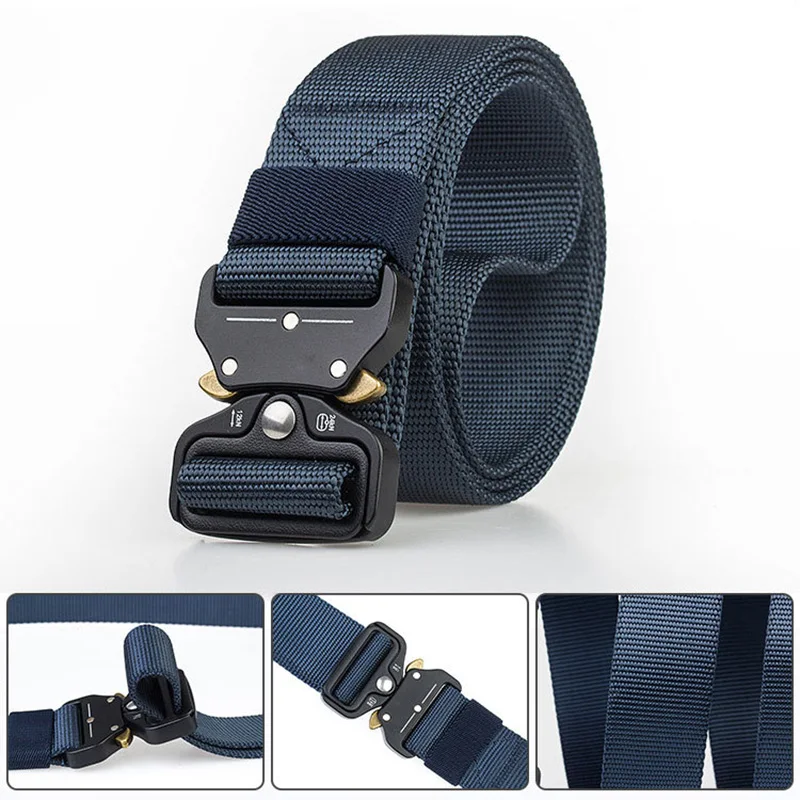 

1 шт., мужской нейлоновый ремень с пряжкой