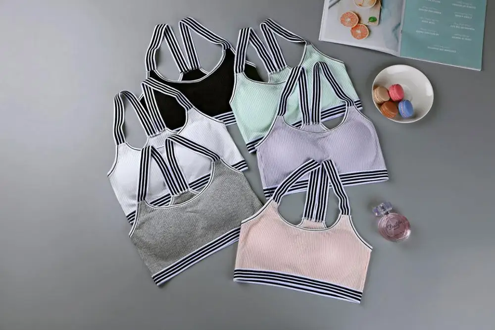 Тренировочный бюстгальтер японский и корейский комплект нижнего белья для