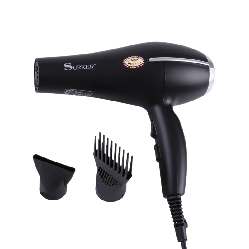 Surker Sk-66 2000 Вт мощный профессиональный салон фен для волос Отрицательные ионы