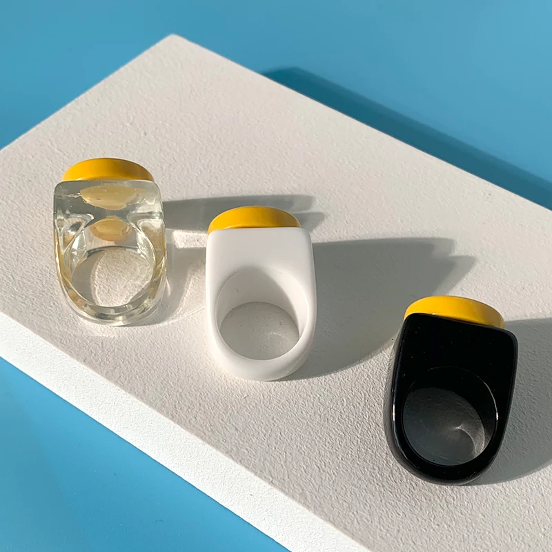 Женское кольцо со смайликом в Корейском стиле винтажные кольца бижутерия ручной