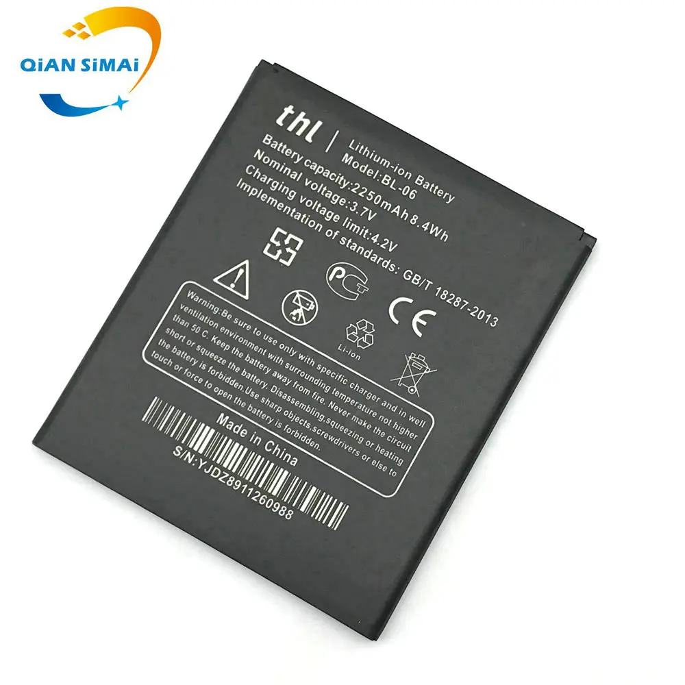 Сменный литий полимерный аккумулятор для THL T6S T6C T6 Pro 2250 мАч запасные части в