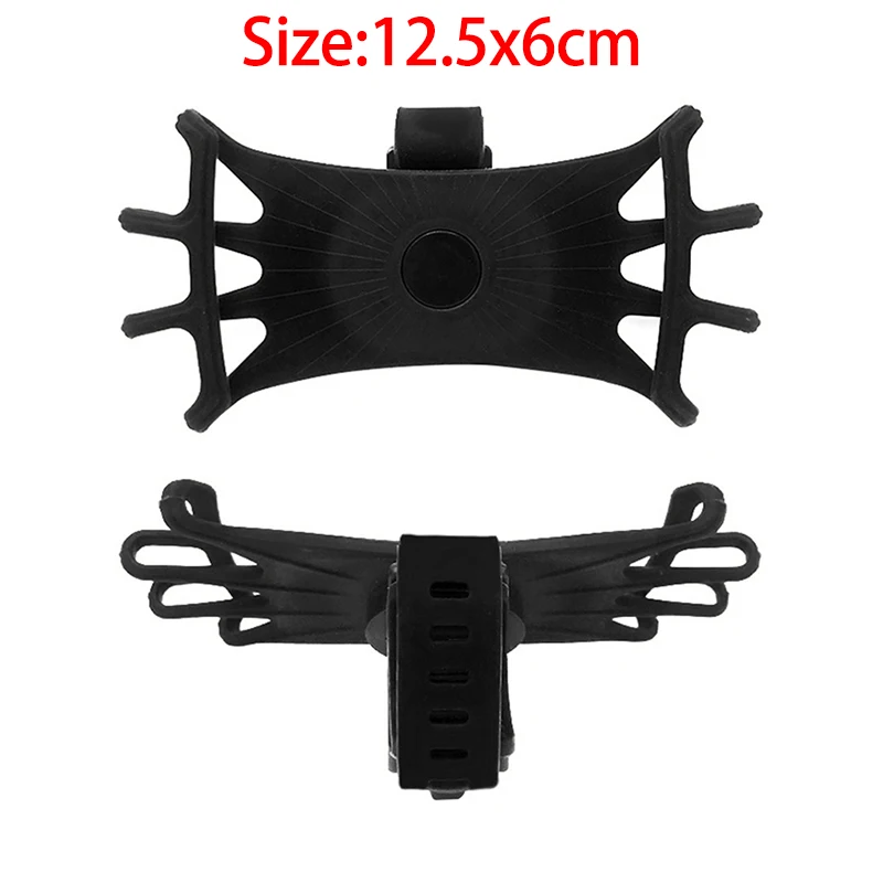 

Bicycle Mobile Phone Holder Silicone Motorcycle Bike Handlebar Stand Mount Bracket Bike Mount Phone Holder for IPhone GPS Device