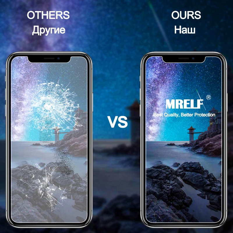 Закаленное стекло для iPhone 7 6 6s Plus 8 X R на 11 Pro MAX XS Защита экрана Защитная