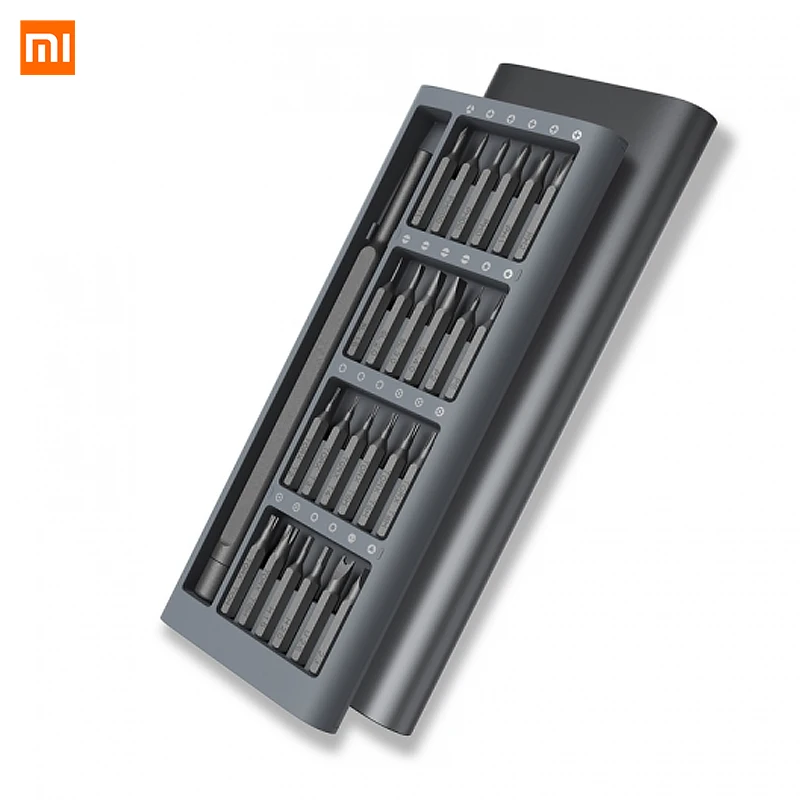Отвертка Xiaomi Mijia Wiha оригинальный прецизионный Набор 24 в 1 магнитные биты 60HRC набор