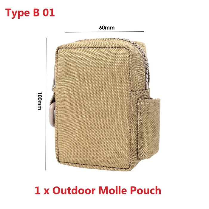 Type B Molle Pouch 1 Передняя+ Задняя сумка Поддержка винтовка с песком без песка снайперская мишень стенд принадлежности для охотничьего ружья 600D ткань Оксфорд с песком - Цвет: Type B Molle Pouch 1