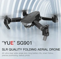 sg901 folding drone optical flow 4k1080p dual camera gesture aerial aircraft app remote control helicopter quadcopter drone