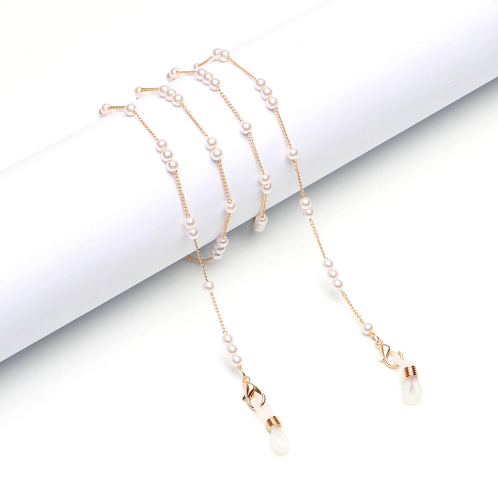 

Fashion Chic Womens Pearl Eyeglass Chains Sunglasses Reading Beaded Glasses Chain Lanyards Neck Strap Rope Cord Charms Jewelry