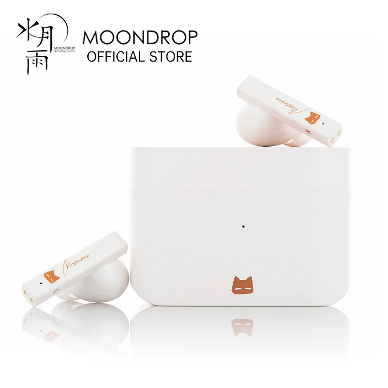 

MoonDrop NEKOCAKE TWS IEMs True Wireless Earphones Support ANC A2DP/AVRCP/HFP/HSP/SBC/AAC Active Noise Canceling Earbuds