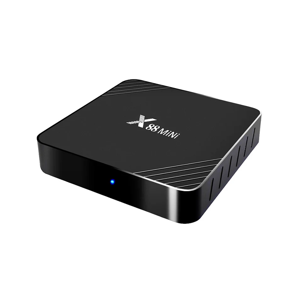 RK3318 4 ядра Смартфон Android 9 0 ТВ коробка Поддержка 2 ГГц Wi Fi Media Player Smart контейнер под