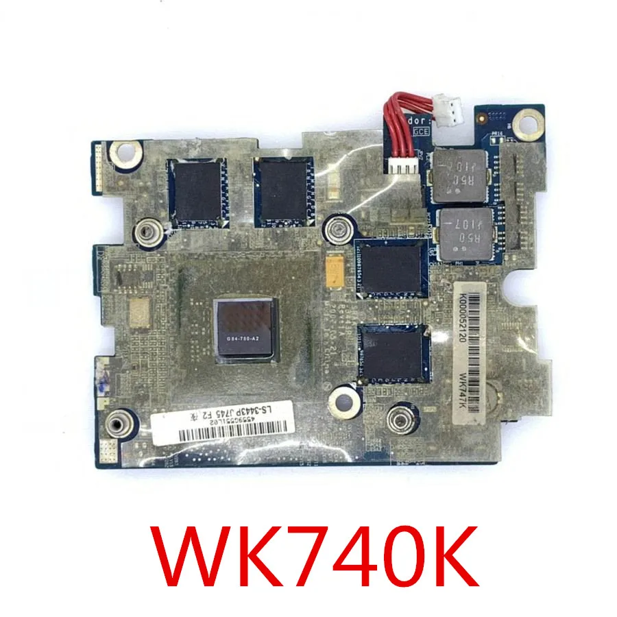 WK740 WK740K israLS-3443P 8700M K000052120 K000052130 VGA Видеокарта для ноутбука Toshiba P200 P205 X205 X200 |