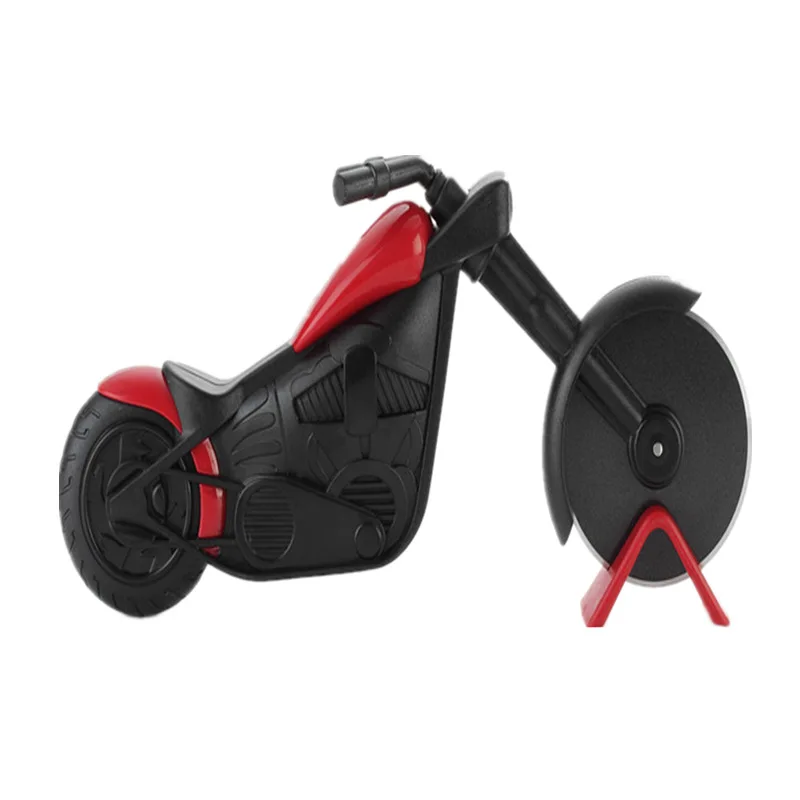 

Stainless Steel Motorcycle Pizza Cutter Knife Wheel Roller Baking Tools Pizza Ideal Pizza Cutters Kitchen Accessory