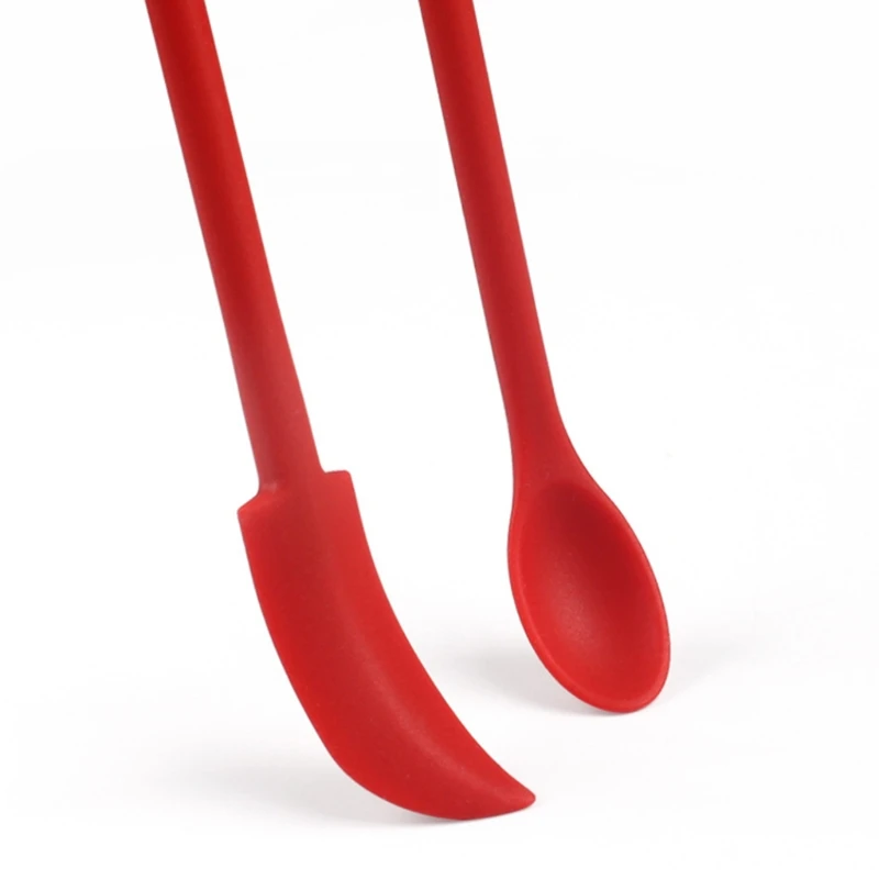 

3 Pcs Mini Double Head Makeup Spatulas Spoon Kitchen Cake Cream Salad Jam Mixing Butter Scrapers Baking Accessories