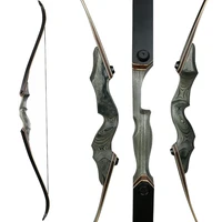 archery hunting bow recurve bow for leftright handed wooden take down bow adult outdoor shooting target practice bow