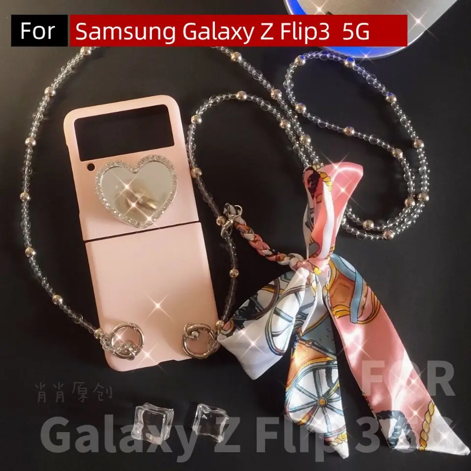 

for samsung Galaxy Z flip3 case strap,Z flip3 5G case,z flip3 strap,z flip 3 case cute for girl