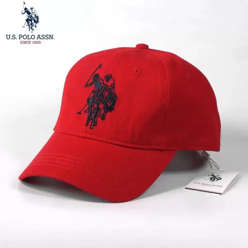 

2021 POLO hat trendy super high-quality genuine baseball cap, retro wash embroidery ball cap men's and women's hat gorra polo