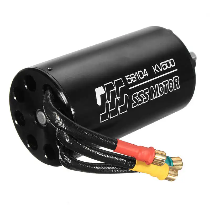 SSS 56104 KV1400 KV790 KV500 KV420 бесщеточный двигатель 6 полюсов с водяным охлаждением для RC морских лодок, электрическая доска для серфинга